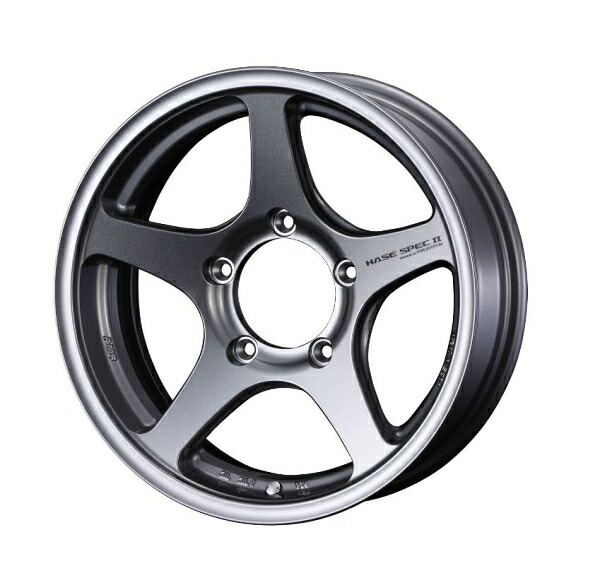 ウェッズHASE SPEC ハセスペック2 16インチ 5.5J +22 5穴 PCD139.7 ライトガンメタリック ホイール 4本セット｜オートパーツ ダイレクト