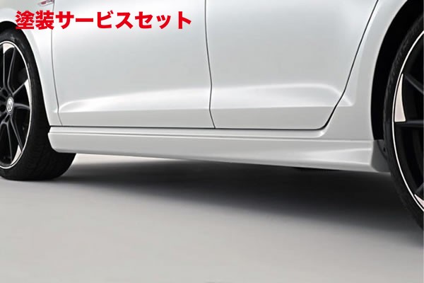 当社塗装品 ガレージベリー VW GOLF ゴルフ 7 GTI サイドステップ FRP製