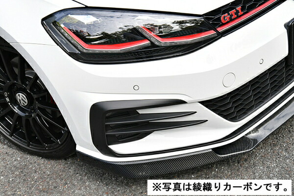ガレージベリーVW GOLF ゴルフ 7.5 GTI フロントリップスポイラー FRP製【個人宅発送不可】|オートパーツ ダイレクト