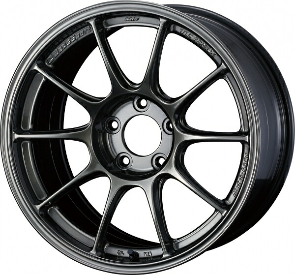 ウェッズ Weds Sport ウェッズスポーツ TC-105X FACE MR 17インチ 9.0J +25 5穴 PCD114.3 EJチタン ホイール 4本セット