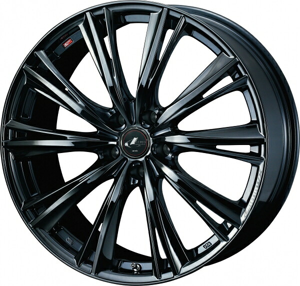 ウェッズ LEONIS レオニス WX 17インチ リム幅7.0J インセット+47 5穴 PCD100 BMC1 (ブラックメタルコート ワン) ホイール 1本