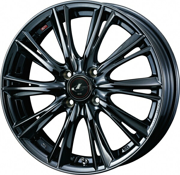 ウェッズ LEONIS レオニス WX 16インチ リム幅5.0J インセット+45 4穴 PCD100 BMC1 (ブラックメタルコート ワン) ホイール 1本