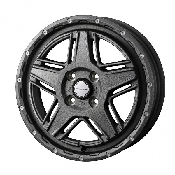 ウェッズMUD VANCE マッドヴァンス 07 12インチ リム幅4.0J インセット+40 4穴 PCD100 フリントグレイ ホイール 2本セット｜オートパーツ ダイレクト