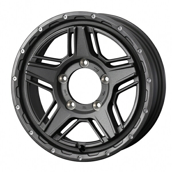 ウェッズ MUD VANCE マッドヴァンス 07 17インチ リム幅7.0J インセット+40 5穴 PCD114.3 フリントグレイ ホイール 2本セット