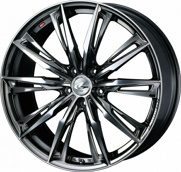 ウェッズLEONIS レオニス GX 18インチ リム幅7.0J インセット+47 5穴 PCD114.3 BMCMC (ブラックメタルコート/ミラーカット) ホイール 4本セット|オートパーツ ダイレクト
