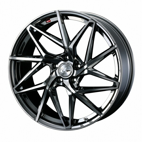 ウェッズ LEONIS レオニス IT 18インチ リム幅8.0J インセット+42 5穴 PCD114.3 BMCMC (ブラックメタルコート/ミラーカット) ホイール 2本セット 43,672円
