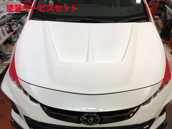 当社塗装品 ダックスガーデン ダックスガーデン プリウス PHV ZVW52 エアロボンネット