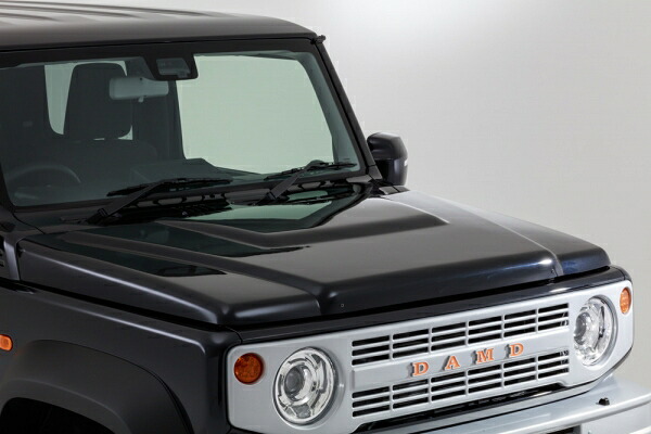 ダムドジムニーシエラ JB74 little B ボンネットフードカバー 塗装済 ブルーイッシュブラックパール3(ZJ3)｜オートパーツ ダイレクト