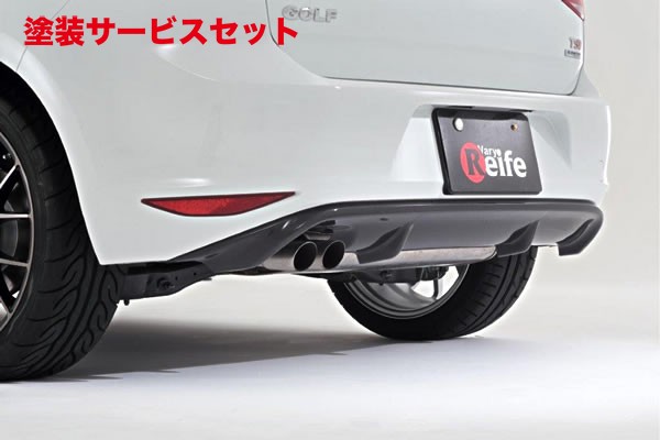 当社塗装品 ガレージベリーVW GOLF ゴルフ 7 TSI リアディフューザー カーボン製【個人宅発送不可】｜オートパーツ ダイレクト