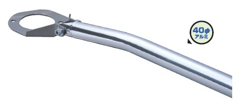 クスコ ミラージュ CA4A CB4A リア ストラットバー 40φアルミパイプ