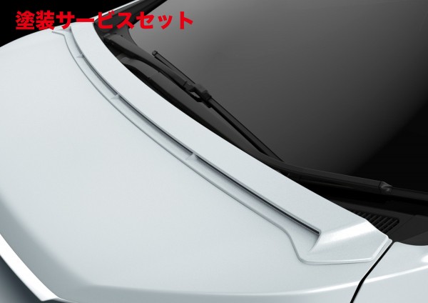 当社塗装品 TRD ティーアールディーTRD ヴェルファイア 30 後期 ノーマルボディ フロントフードエクステンション 未塗装 MS347-58004-NP|オートパーツ ダイレクト