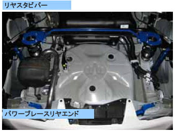クスコ アクア NHP10 パワーブレース リアエンド