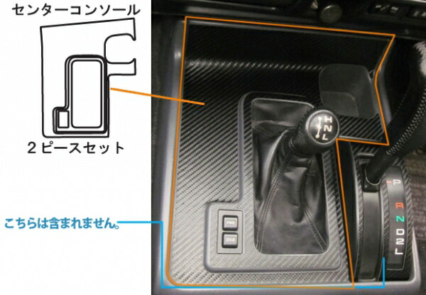 ハセプロ マジカルアートレザー ランドクルーザーHZJ・HDJ81V/FZJ・FJ80G 後期用(1995.1～96.8) センターコンソール シルバー