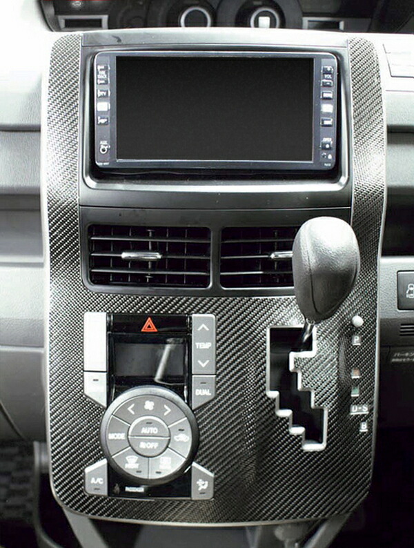 ハセプロノア ZRR70系 (2007.6～2010.03) マジカルカーボン センターコンソール ブラック｜オートパーツ ダイレクト 9,464円