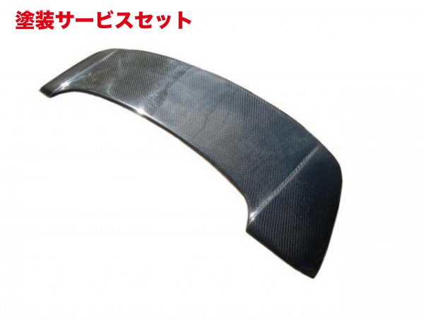 当社塗装品 エアロワークスエアロワークス スイフト/スイフトスポーツ ZC#1 カーボンルーフスポイラー|オートパーツ ダイレクト
