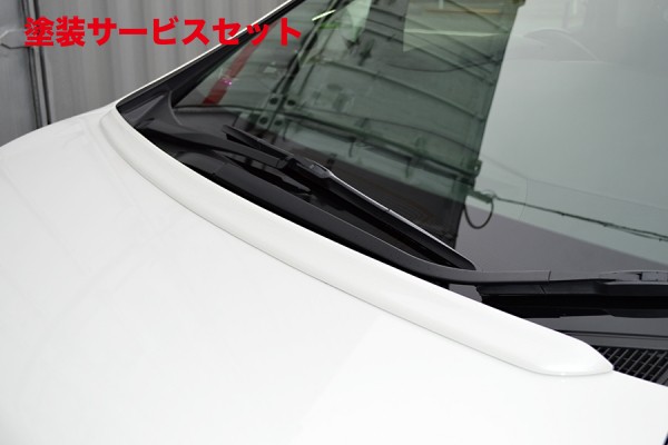 当社塗装品 アヴァンツァーレヴェルファイア 30系 後期 ボンネットスポイラー PVC製|オートパーツ ダイレクト