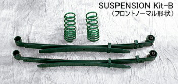 シフトスポーツハイゼットトラック S201P/S211P 2WD/4WD 慶虎 サスペンションキットB 1台分セット｜オートパーツ ダイレクト