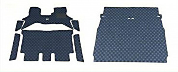 シフトスポーツタウンボックス DS17W (H27/03～)フロアマット 7点セット (フロント/リア/ラゲッジ/ステップ) ウェーブブラック｜オートパーツ ダイレクト