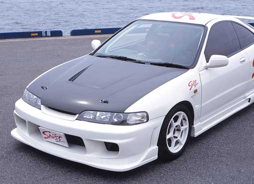 シフトスポーツインテグラ (タイプR含) DC2/DB8 エアロボンネット カーボン|オートパーツ ダイレクト