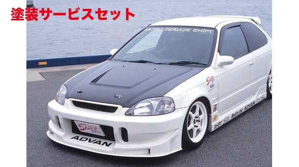 HONDAシビックEG9ボンネット EK シビック エアロテックジャパン カーボンボンネット / 品揃え多数の