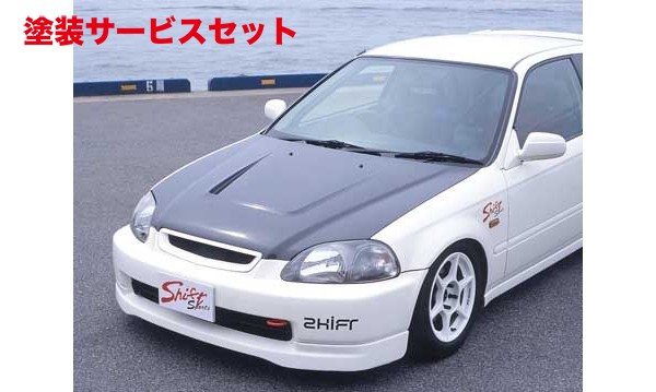 楽天市場】当社塗装品 スプーンシビック TYPE-R EK9 カーボン