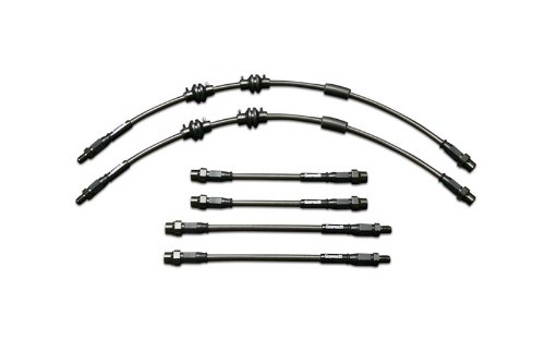 グループエム ステンメッシュ ブレーキライン PORSCHE 用 車検対応 スチール BH-1007