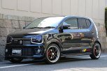テイクオフ アルトワークス/アルトRS(HA36S) ヘッドライトカバー 左右1セット ライトスモーク HLC0101