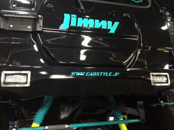 カースタイル ジムニー JB23 CS JIMNY バックランプベゼル 左右セット
