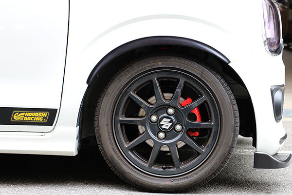 テイクオフアルトワークス/ターボRS HA36S CROSS ちょこっとフェンダー カーボン|オートパーツ ダイレクト