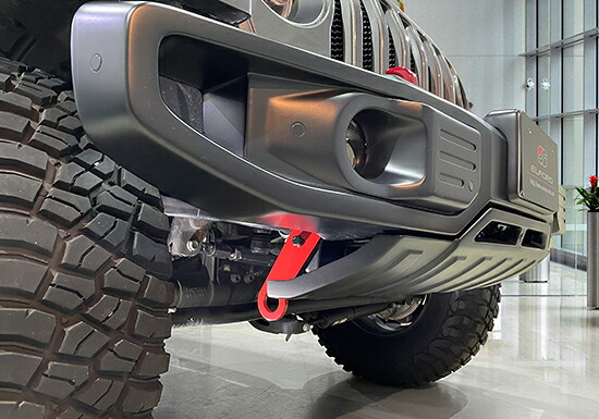 エルフォードラングラー JL エクストリームフロントバンパー専用牽引フック アンダーパネル無車用｜オートパーツ ダイレクト 11,554円