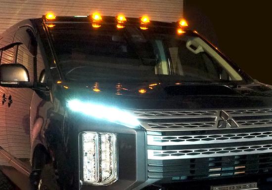 楽天市場】エルフォードデリカ D:5 後期 ルーフマーカーランプ