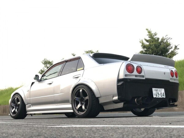 ユーラス スカイライン R34 4Dr バックパネルカバー