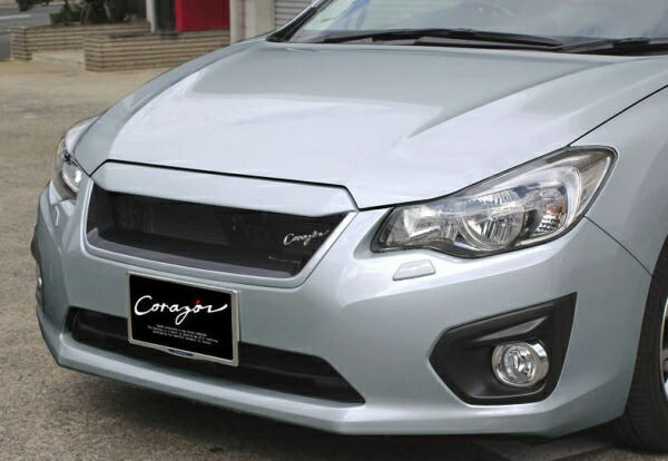 コラゾン　フロントグリルタイプS　［FRP］　 インプレッサG4 GJ GP コラゾン インプレッサ スポーツ/G4 GP/GJ A型- フロントグリルS