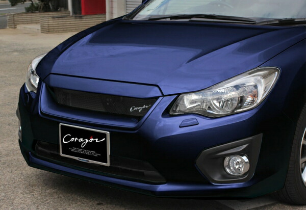 コラゾン　フロントグリルタイプS　［FRP］　 インプレッサG4 GJ GP CORAZON フロントグリルタイプS （FRP）【色付き】インプレッサ