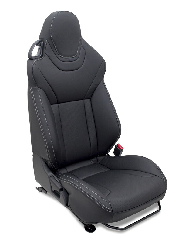 ビーナス コペン Robe S・XPLAY・Cero S ・GR SPORT LA400K G’BASE デザインシートカバーfor 純正レカロ ブラックｘブラック/ グレーステッチ