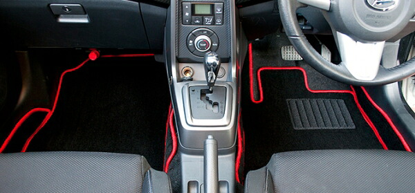 ビーナス コペン LA400K CVT車 G’BASE プロテクションフロアマット 1台分セット ブラック×ブラック