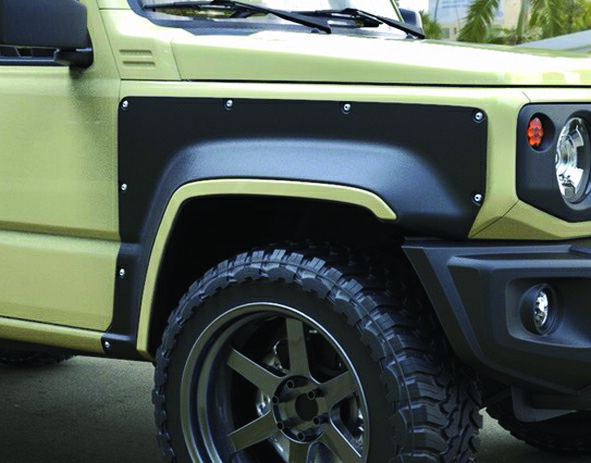 カースタイル ジムニーシエラ JB74 90mmワイドブリスターフェンダーキット