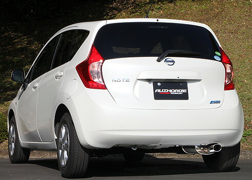 フジツボ フジツボ FUJITSUBO マフラー A-S ノート E12 1.2 NA・スーパーチャージャー 2WD (H24.09～H28.11 DBA-E12 HR12DE・HR12DDR) NA・スーパーチャージャー共通 82×68mmラウンドスラッシュスクエア 12°