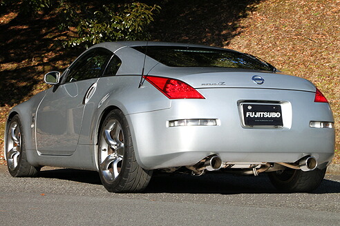 フジツボ フジツボ FUJITSUBO マフラー レガリス R typeS フェアレディZ Z33 フェアレディZ 07後期 MT H19.01～H20.11 CBA-Z33 VQ35HR MT車 専用 102φ ラウンドスラッシュ R.L