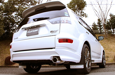 フジツボフジツボ FUJITSUBO マフラー A-S アウトランダー CW5W アウトランダー ローデスト 2WD H20.08~H22.01 DBA-CW5W 4B12 「G 5人乗り 」にて開発 「G 7人乗り 」共通 100φラウンドストレート II|オートパーツ ダイレクト