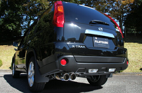 フジツボフジツボ FUJITSUBO マフラー Wagolis (エクストレイル NT31 エクストレイル 2.0 4WD (H19.08～H22.03 DBA-NT31 MR20DE) ) 94φ ラウンドスラッシュ(W)｜オートパーツ ダイレクト