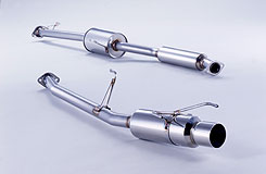 フジツボ フジツボ FUJITSUBO マフラー パワーゲッター (POWER Getter) (エスティマ MCR30W 3.0 2WD 後期 (H15.05～H18.01 TA-MCR30W 1MZ-FE) ) アエラス共通 100φストレート (穴あり)