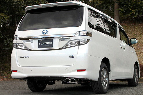 フジツボ フジツボ FUJITSUBO マフラー A-S ヴェルファイア ATH20W ハイブリッド V/X (H23.11～H27.01 DAA-ATH20W 2AZ-FXE) ハイブリッドG/ハイブリッドX/ハイブリッドV グレード専用 102×72φラウンドEオーバルスラッシュ W 42,412円