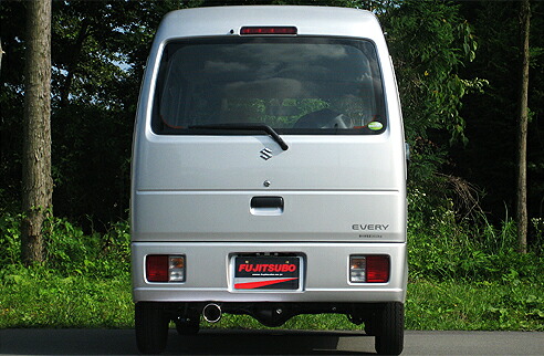 フジツボフジツボ FUJITSUBO マフラー A-K エブリイバン DA64V エブリイバン NA 2WD・4WD H18.01～H24.04 EBD GBD-DA64V K6A 94φ ラウンドスラッシュ｜オートパーツ ダイレクト