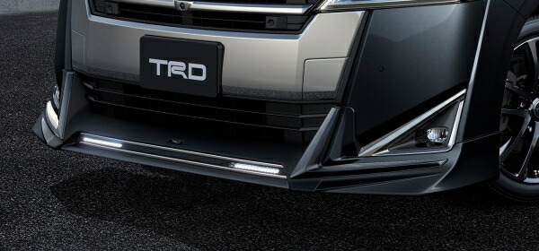 TRD ティーアールディーTRD ヴェルファイア 30 後期 ノーマルボディ フロントスポイラー LED付 パノラミックビューモニター付車 未塗装|オートパーツ ダイレクト
