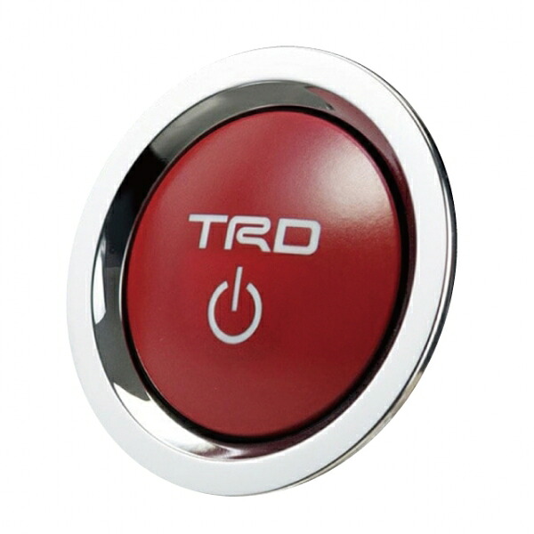 TRD ティーアールディー TRD カローラツーリング ZWE210系 (2019/9～) ハイブリッド車 (インジケーターランプ無) プッシュスタートスイッチ