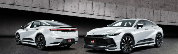 TRD ティーアールディー TRD クラウン クロスオーバー SH35系 GRエアロパーツセット PVM付車 塗装済 プレシャスホワイトパール