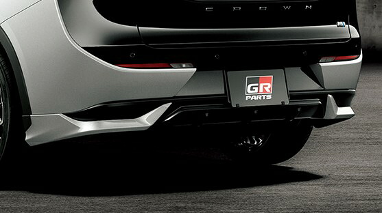 TRD ティーアールディー TRD クラウン クロスオーバー SH35系 GRリヤバンパースポイラー PVM無車 素地