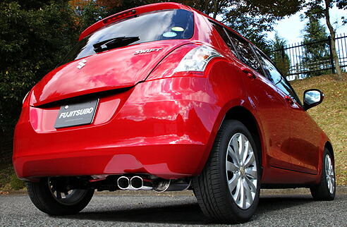 フジツボフジツボ FUJITSUBO マフラー A-S スイフト ZC72S スイフト 1.2 2WD H22.09～H29.01 DBA-ZC72S K12B CVT車/MT車 共通 DJE車 共通 82&times;68mmラウンドスラッシュスクエア 12&deg;・W｜オートパーツ ダイレクト