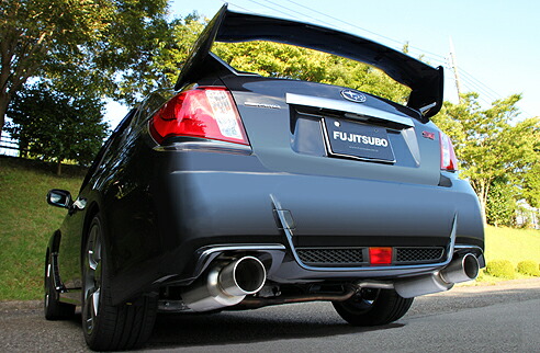 フジツボマフラー A-S インプレッサ GVB WRX STI 4door H22.07～H26.08 CBA-GVB EJ20 117φ II・R.L｜オートパーツ ダイレクト